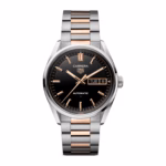 TAG Heuer Carrera Day-Date 41mm Mens Watch Black Rose Gold WDA2111.BD0001