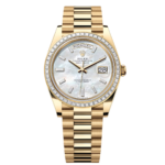 Rolex Day-Date 40mm 228398TBR-0043 White Mother-of-Pearl Dial President Watch