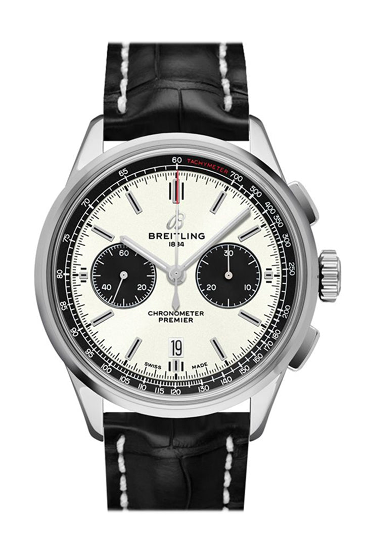 0DDFAC67-4C25-FCA3-547D-B9B34D561C10.jpg 【2024 Hot Sale】【Father's Day event coming】Breitling Premier B01 Chronogragh 42mm BLACK CROC AB0118221 G1P1 - Image 1