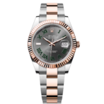 Rolex Datejust 41mm 126331 Oyster Band Steel and Everose Gold Men’s Watch