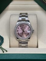 Rolex Datejust m278384RBR-0027/0028 Pink 31mm Dial Oyster Watch - Image 3