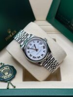 Rolex Datejust m278240-0003/0004 31mm White Roman Domed Bezel Oyster Oystersteel - Image 6