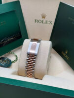 Rolex  Datejust 36mm 126281 Silver Palm Motif Diamond Dial Oyster Bracelet - Image 8