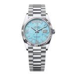 Rolex Day-Date 128236-0011 Turquoise Roman Dial 36mm