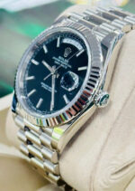 Rolex  Day-Date President 40mm White Gold Black Index Dial - 228239 - Image 3