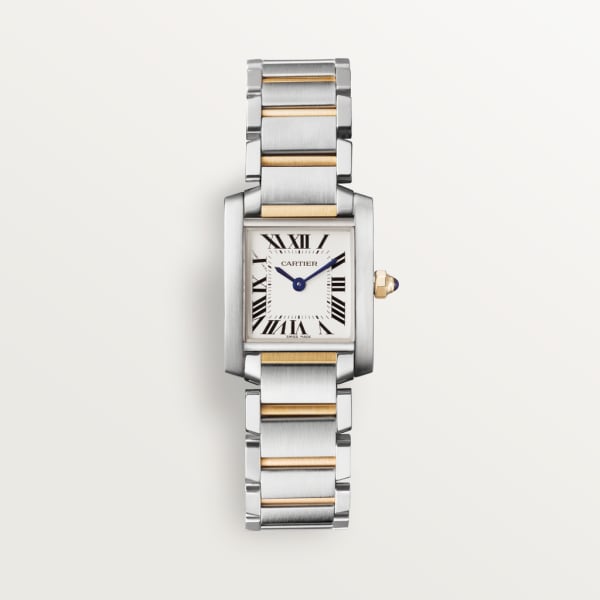 10C74BEC-B945-82FA-014A-0DEFD1677634.jpg Cartier TANK FRANCAISE Gold Mix 22mm - Image 1