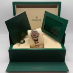 Rolex Lady-Datejust 28mm  279161 Chocolate Stick Dial, Two Tone Stainless Steel & 18K Rose Gold Oyster Bracelet Women's Watch - Image 10