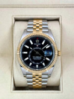 Rolex  Sky-Dweller 42mm 336933-0004 Two-Tone Yellow Gold Black Dial Jubilee - Image 2