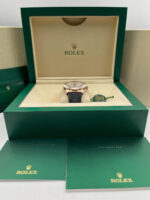 Rolex  Sky-Dweller 42mm Rose Gold White Dial Oysterflex - 336235 - Image 9