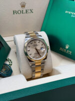 Rolex  Datejust 36mm 126233 Champagne Fluted Motif Diamond Dial Jubilee Bracelet - Image 10