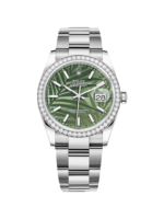 Rolex  Datejust 36mm 126284 Olive Green Dial Jubilee Bracelet - Image 2