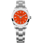Rolex Oyster Perpetual 31mm 277200-0008 Coral Red Dial Oyster Bracelet Watch