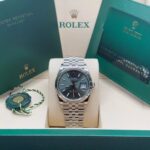 Rolex  Datejust 36mm 126234 Mint Green Dial Jubilee Bracelet Watch - Image 3