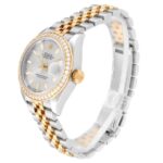 Rolex Lady-Datejust 28mm 279383RBR Silver Dial Yellow Rolesor Oyster Bracelet - Image 5
