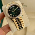 Rolex Day-Date 40mm 228398TBR-0042 Green Ombré Dial President Watch - Image 8