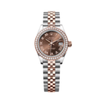Rolex Lady-Datejust 28mm 279381RBR Chocolate Roman Dial Oyster Bracelet