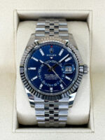 Rolex  Sky-Dweller 42mm 336934-0006 Stainless Steel Blue Dial Jubilee - Image 2