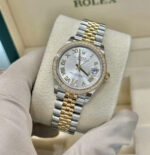 Rolex Datejust m278383RBR-0003/0004 31mm Silver Dial Oyster Bracelet - Image 4