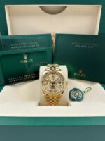Rolex  Sky-Dweller 42mm 336938-0004 Yellow Gold Champagne Dial Jubilee - Image 6