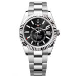Rolex  Sky-Dweller 42mm 336934-0007 Stainless Steel Black Dial Oyster
