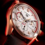 TAG Heuer Carrera Chronosprint X Porsche Special Edition 42mm Mens Watch Beige CBS2040.FC8318 - Image 6