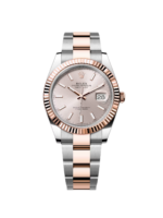 Rolex Datejust 41mm 126331 Sundust Index Oyster Steel and Everose Gold Watch