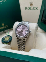 Rolex Datejust m278384RBR-0017/0018 Pink 31mm Dial Oyster Watch - Image 5