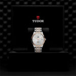 TUDOR 1926 39mm Two-Tone Silver Diamond Dial Men's Automatic Bracelet Watch M91551-0002 - Image 4