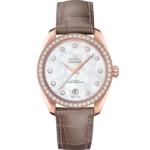 Omega Seamaster Aqua Terra 150M 38 mm White Dial Sedna™18k Rose Gold Strap 220.58.38.20.55.001