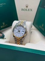Rolex  Datejust 36mm 126233 White Index Dial Two-Tone Jubilee Bracelet Watch - Image 6