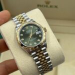 Rolex Datejust 31mm 278343RBR Olive Green Dial Yellow Rolesor Oyster Watch - Image 7