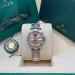 Rolex Lady-Datejust 28mm 279174 Pink Roman Dial Oyster Bracelet - Image 3