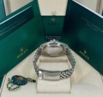 Rolex Datejust 41mm 126300 Blue Index Jubilee Stainless Steel Men’s Watch - Image 9