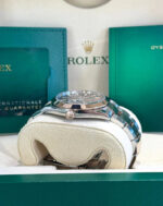 Rolex Datejust 41mm 126301 Chocolate Index Oyster Steel and Everose Gold Watch - Image 10