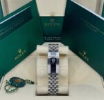 Rolex Datejust 41mm 126300 Blue Index Jubilee Stainless Steel Men’s Watch - Image 10