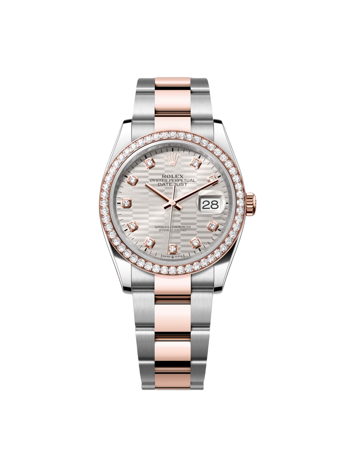 152799A3-DF44-E869-0F40-C043B8E909A4.png Rolex Datejust 36mm 126281 Silver Palm Index Dial Jubilee Bracelet - Image 1