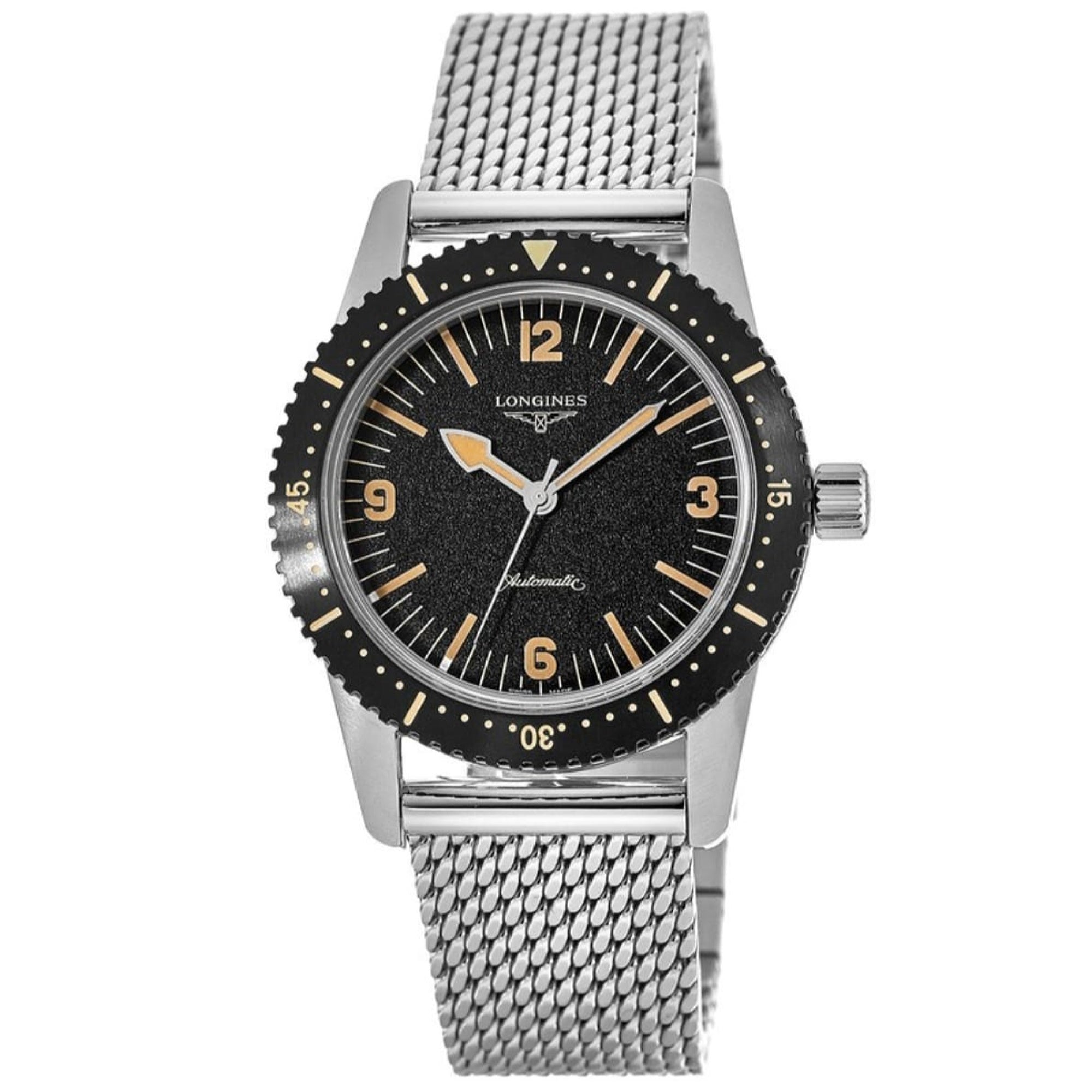 15BB1822-1400-A6FE-30FC-81F376C1883D.jpg Longines Men's L2.822.4.56.6 Skin Diver Stainless Steel Watch - Image 1