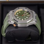 Audemars Piguet  Royal Oak Offshore Khaki green 42mm 15720ST.OO.A052CA.01 - Image 3