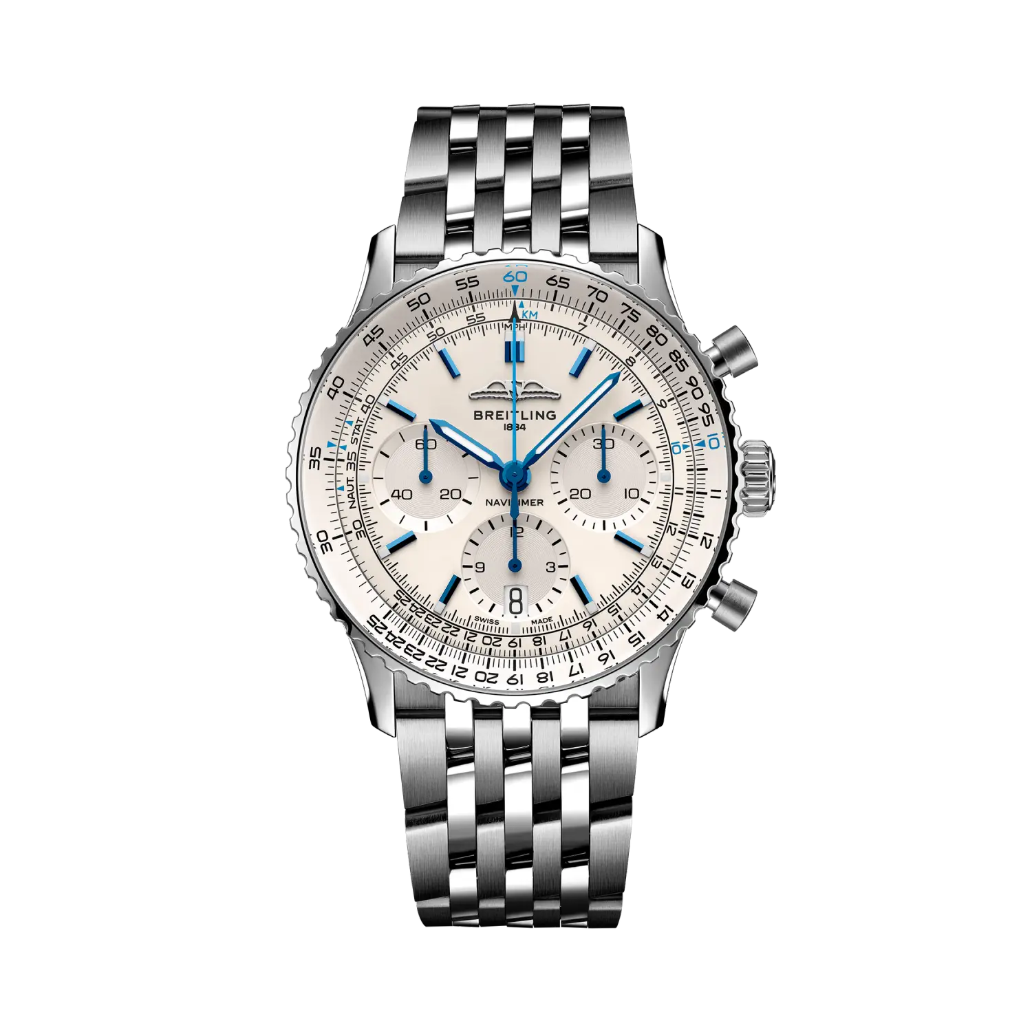1642324C-1F5D-0714-8478-F4113BA799F0.png Breitling Navitimer B01 Chronograph 41mm AB0139A71G1A1 - Image 1