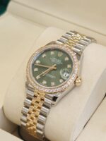 Rolex Datejust m278383RBR-0029/0030 31mm Olive Green Dial Oyster Bracelet - Image 13