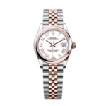 Rolex Datejust m278241-0001/0002 White 31mm Dial Oyster Bracelet Watch