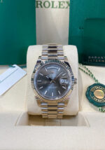 Rolex  Day-Date 40mm Slate Diamonds Dial  228236-0013 - Image 2
