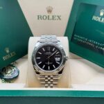 Rolex  Datejust Black Index Jubilee 41mm Stainless Steel - 126334 - Image 3
