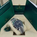 Rolex Datejust 41mm 126300 Black Index Oyster 41mm Stainless Steel Watch - Image 4