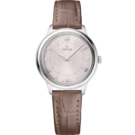 Omega De Ville Prestige 30 mm Silver Dial with Diamonds Stainless Steel Strap 434.13.30.60.52.001