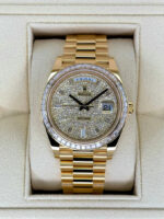 Rolex Day-Date 40mm 228398TBR-0036 Diamond Paved Dial President Watch - Image 2