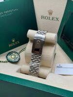 Rolex Datejust 41mm Smooth Bezel White Roman Dial Jubilee - 126300 - Image 8