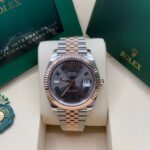 Rolex Datejust 41mm 126331 Oyster Band Steel and Everose Gold Men’s Watch - Image 10