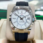 Rolex Sky-Dweller 42mm White Gold White Dial Oysterflex - 336239 - Image 2