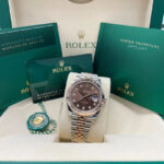 Rolex Datejust 41mm 126331 Datejust Chocolate Diamond Oyster Steel and Everose Gold Watch - Image 13